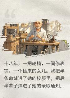 半生修表，一朝碎